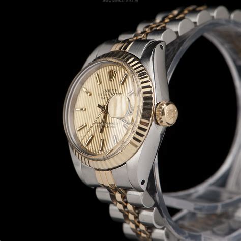 rolex datejust 6917 stainless steel mahogany dial 26mm automatic watch|rolex model 69173 value.